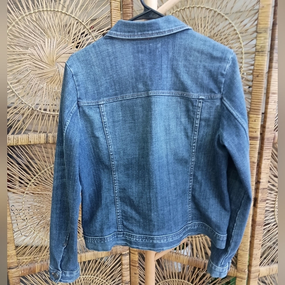 J. Crew Denim Blue Women's Jacket_Med - Picture 6 of 6